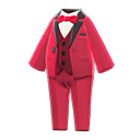 Animal Crossing Items Vibrant tuxedo Red