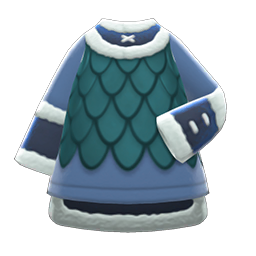 Animal Crossing Items Viking Top Blue