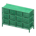 Animal Crossing Items Vintage dresser Green