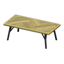 Animal Crossing Items Vintage low table Natural