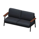 Animal Crossing Items Vintage sofa Black