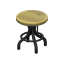 Animal Crossing Items Vintage stool Natural