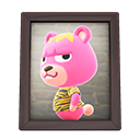 Animal Crossing Items Vladimir'S Photo Dark Wood