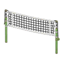 Animal Crossing Items Volleyball net Light green