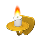 Animal Crossing Items Wall-mounted Candle Gold