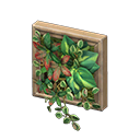 Animal Crossing Items Wall planter Dark brown