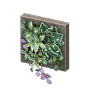 Animal Crossing Items Wall planter Gray