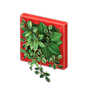 Animal Crossing Items Wall planter Red