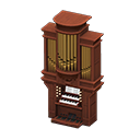 Animal Crossing Items Wedding Pipe Organ Dark Brown