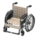 Animal Crossing Items Wheelchair Beige