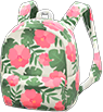 Animal Crossing Items Switch White botanical-print backpack