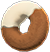 Animal Crossing Items Switch White-chocolate donut