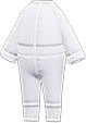 Animal Crossing Items Switch White clean-room suit