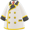 Animal Crossing Items Switch White conductor's jacket