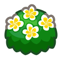 Animal Crossing Items Switch White-plumeria bush