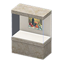 Animal Crossing Items Wide display stand Still-life painting Displayed item Gray