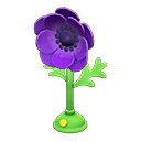 Animal Crossing Items Windflower Fan Purple