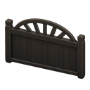 Animal Crossing Items Wood partition Black