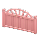 Animal Crossing Items Wood partition Pink