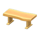 Animal Crossing Items Wood-plank table Light wood