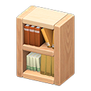 Animal Crossing Items Wooden-block Bookshelf Natural