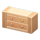 Animal Crossing Items Wooden-block Chest Natural