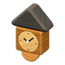 Animal Crossing Items Wooden-block Wall Clock Mixed wood