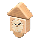 Animal Crossing Items Wooden-block Wall Clock Natural