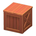 Animal Crossing Items Wooden box None Label Brown