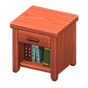 Animal Crossing Items Wooden End Table Cherry wood