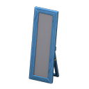 Animal Crossing Items Wooden Full-length Mirror Blue