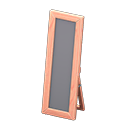 Animal Crossing Items Wooden Full-length Mirror Pink wood