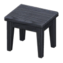 Animal Crossing Items Wooden Mini Table Black