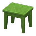 Animal Crossing Items Wooden Mini Table Green