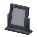 Animal Crossing Items Wooden Table Mirror Black