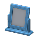 Animal Crossing Items Wooden Table Mirror Blue