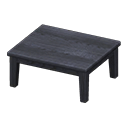 Animal Crossing Items Wooden Table Black