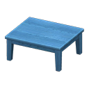 Animal Crossing Items Wooden Table Blue