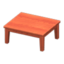 Animal Crossing Items Wooden Table Cherry wood