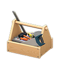 Animal Crossing Items Wooden Toolbox Natural