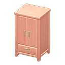 Animal Crossing Items Wooden Wardrobe Pink wood