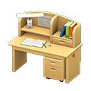 Animal Crossing Items Writing Desk Natural