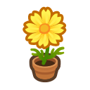 Animal Crossing Items Switch Yellow-cosmos Plant