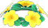 Animal Crossing Items Switch Yellow light-up flower crown