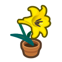 Animal Crossing Items Switch Yellow-lily Plant