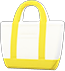 Animal Crossing Items Switch Yellow simple tote bag