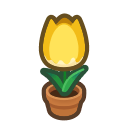 Animal Crossing Items Switch Yellow-tulip Plant