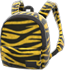 Animal Crossing Items Switch Yellow zebra-print backpack