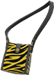 Animal Crossing Items Switch Yellow zebra-print shoulder bag