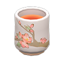 Animal Crossing Items Yunomi teacup Plum blossoms